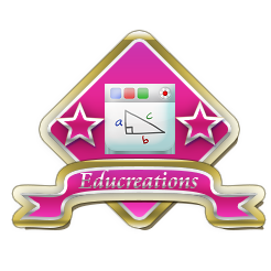 Educreations Fuschia Badge Sample
