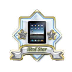 iPad Star Pearl Badge Sample